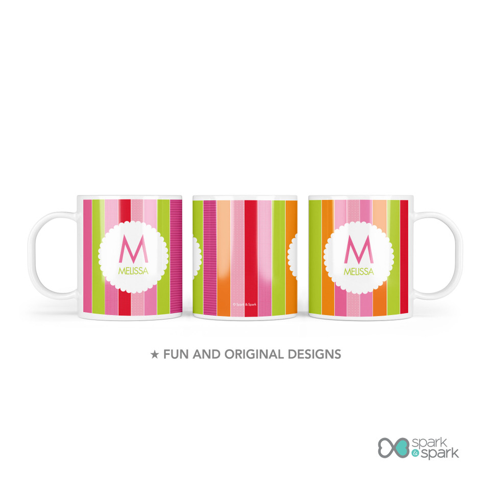 Bold & Fun Stripes Kids Plates