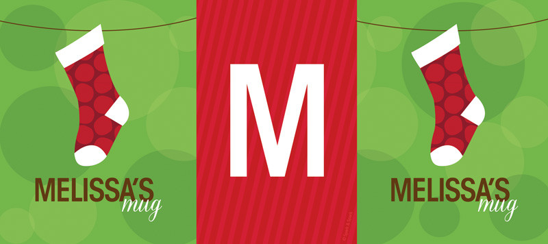 His Fun Xmas stockings Ceramic Mug