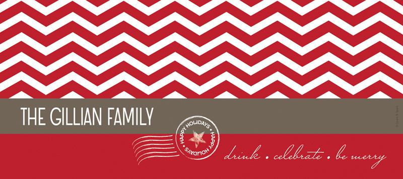 Xmas mail Red Ceramic Mug