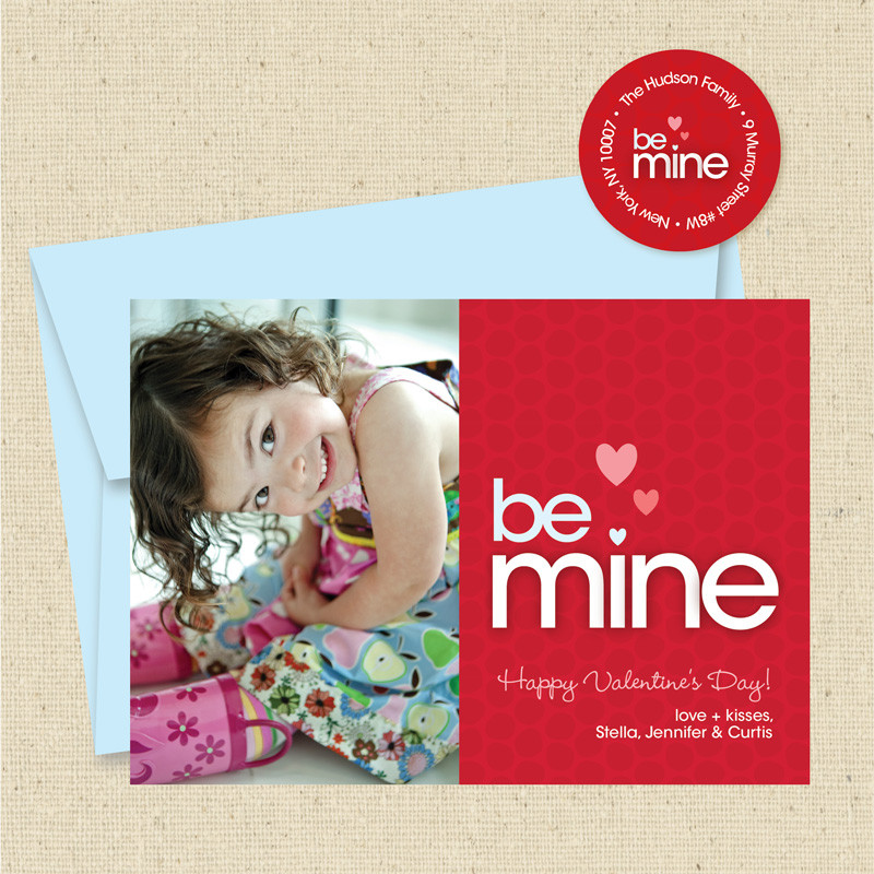 Shown with optional label and colored envelope