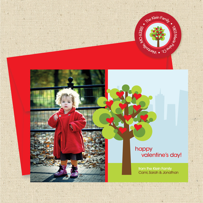 Shown with optional label and colored envelope