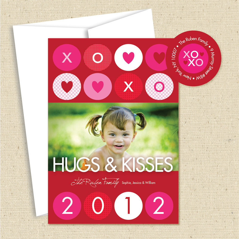 Shown with optional label and colored envelope