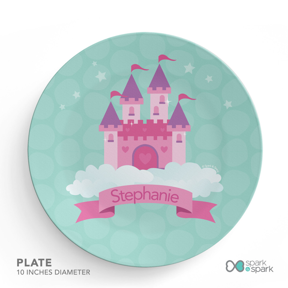 A Castle In The Sky Kids Plates