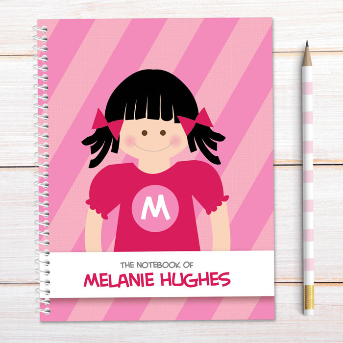 Super Girl Kids Notebook