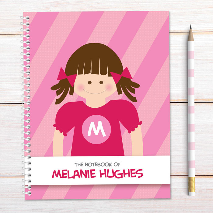 Super Girl Kids Notebook