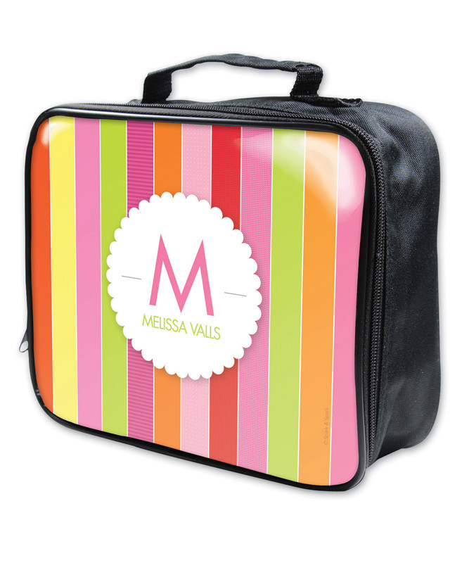 Bold & Fun Stripes Soft Lunch Bag