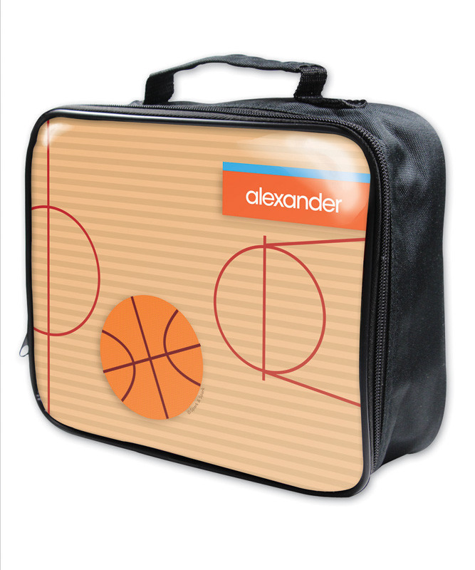 Basketball Fan Boy Soft Lunch Box