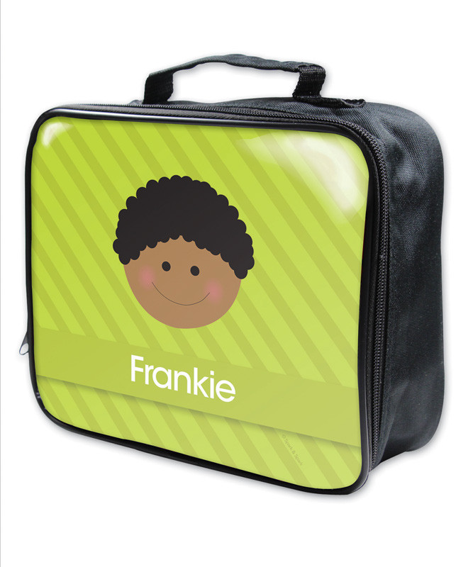 Just Like Me Boy Green Soft Lunch Bag