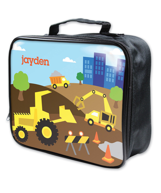 Construction site Soft Lunch Bag