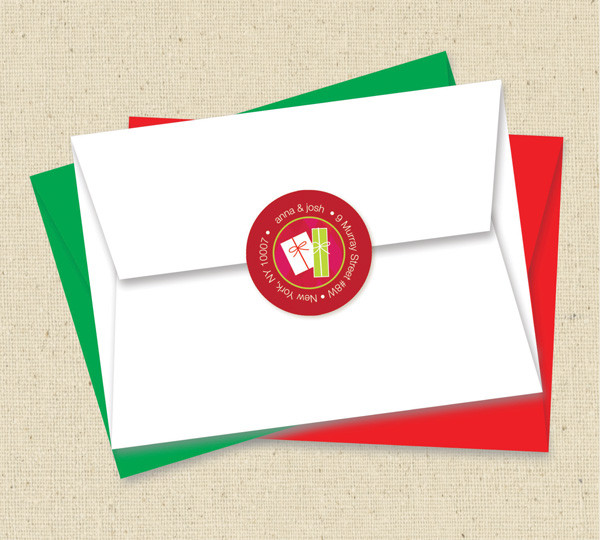 Xmas Gifts Christmas Address Labels