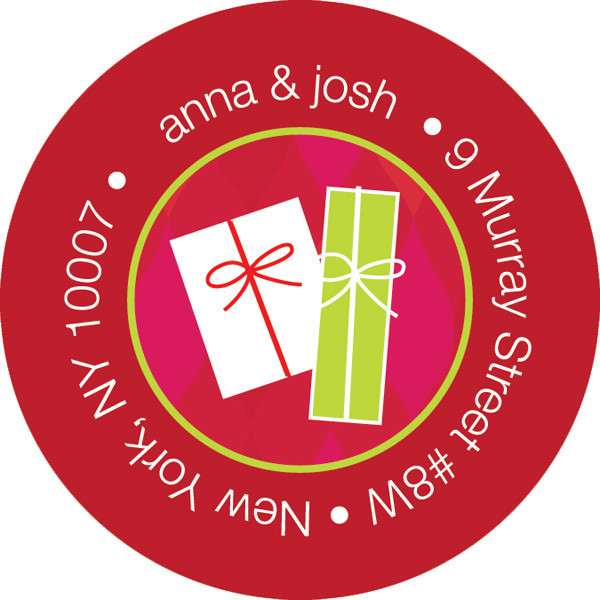 Xmas Gifts Christmas Address Labels