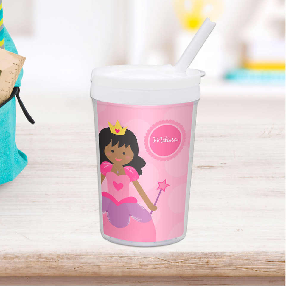 Cute Princess Personalized Kids Cups