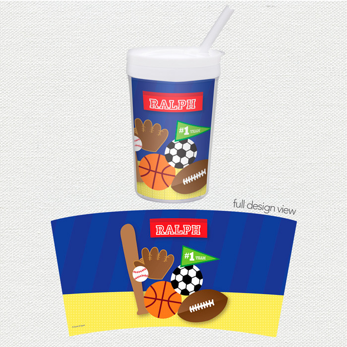 My Love For Sports Toddler Cup