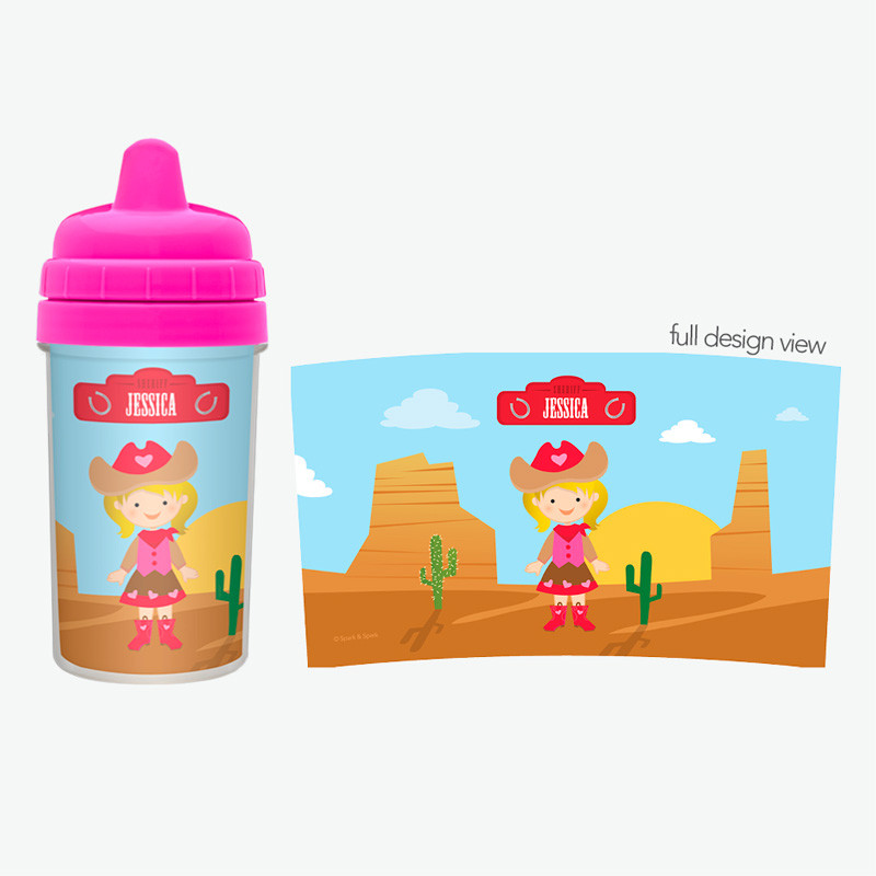 Cowgirl Customized Transition Cup