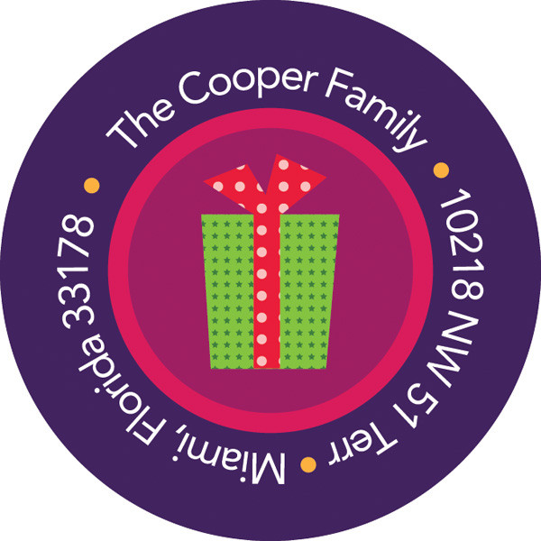 Thousand Of Gifts Christmas Address Labels