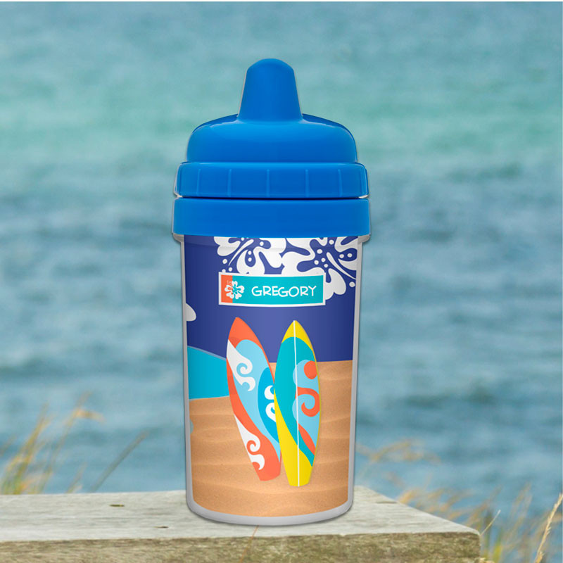 Cool Surf the Waves Sippy Cup