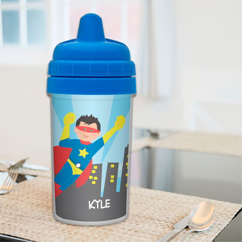 Cool Superhero Best Sippy Cups for Toddlers