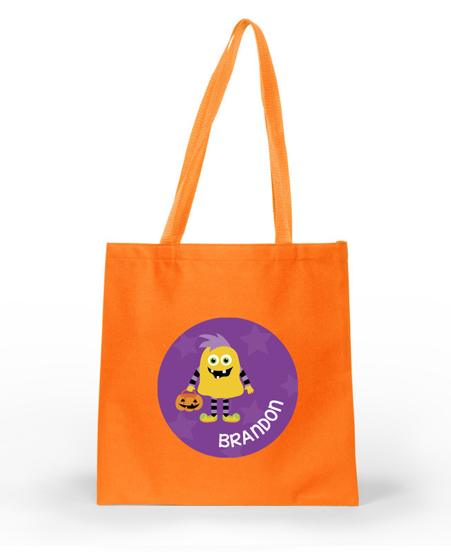 Halloween Monster personalized halloween bags