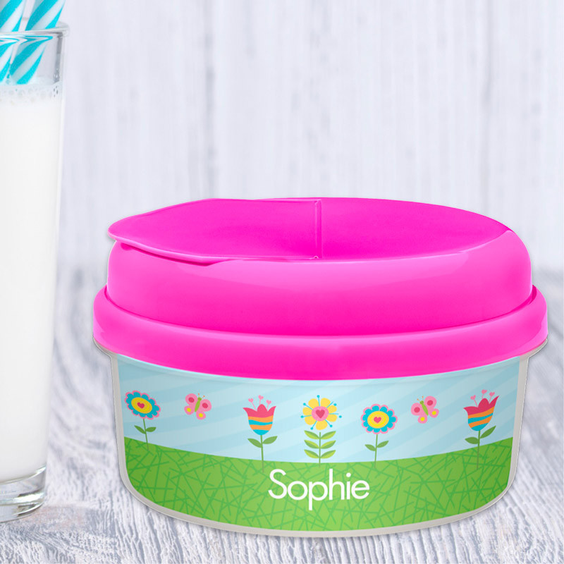 Spring Blooms Custom Snack Bowl