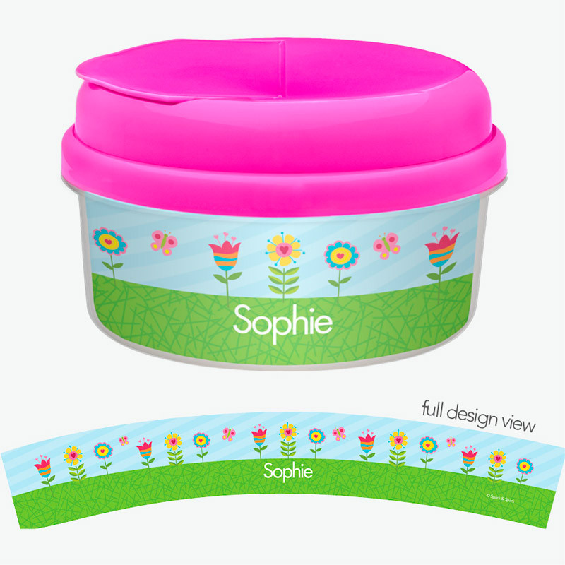 Spring Blooms Custom Snack Bowl