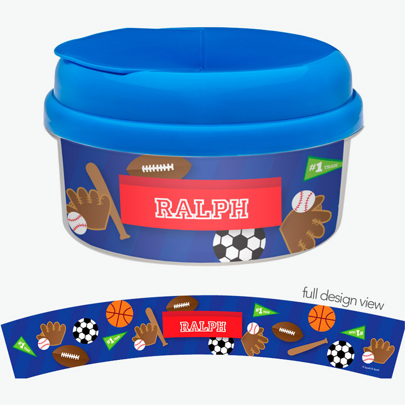 My Love For Sports Snack Bowl