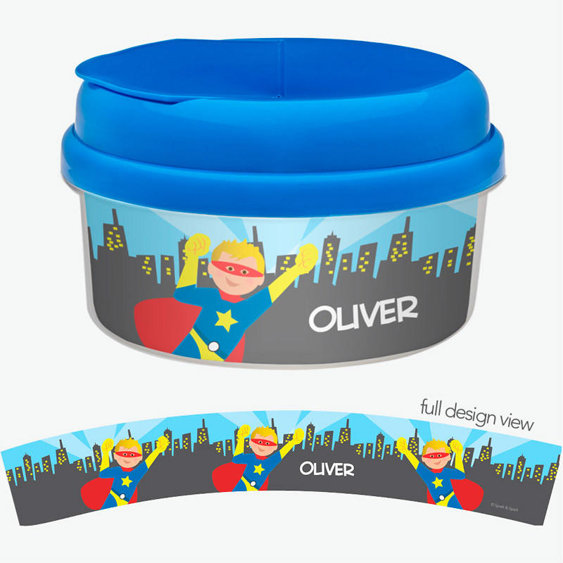 A Cool Superhero Snack Bowl
