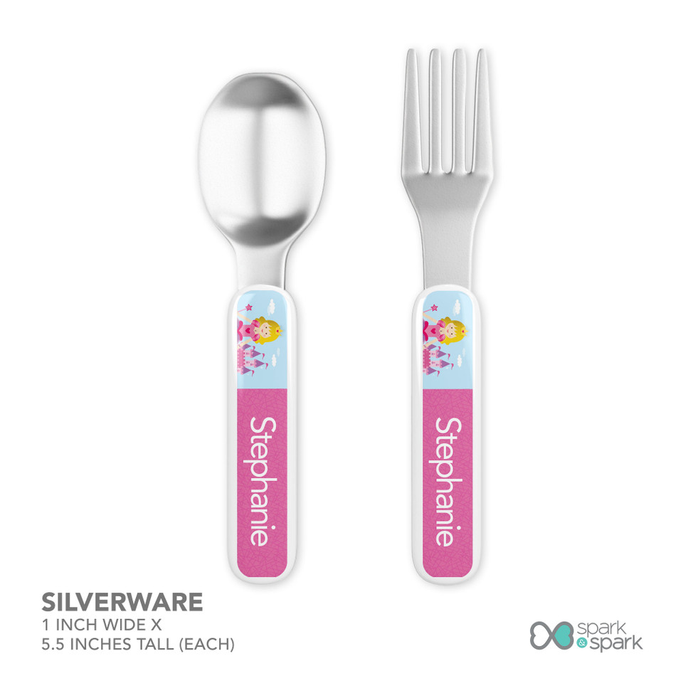 Sweet Little Princess Kids Plate