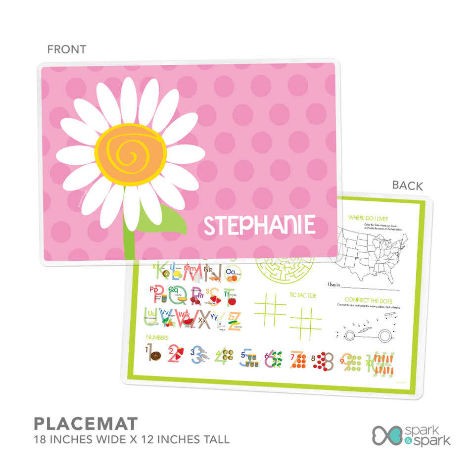 A Daisy For You Kids Plates