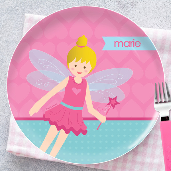 Fairy Girl Kids Plates