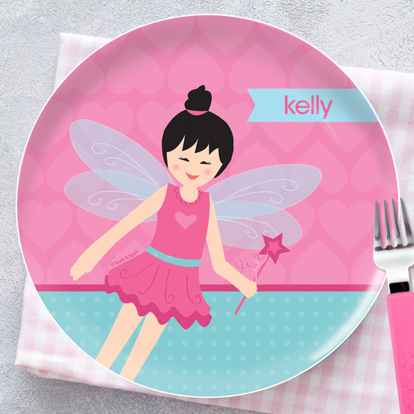 Fairy Girl Kids Plates