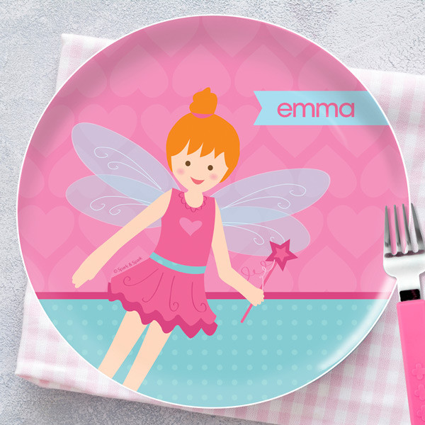 Fairy Girl Kids Plates