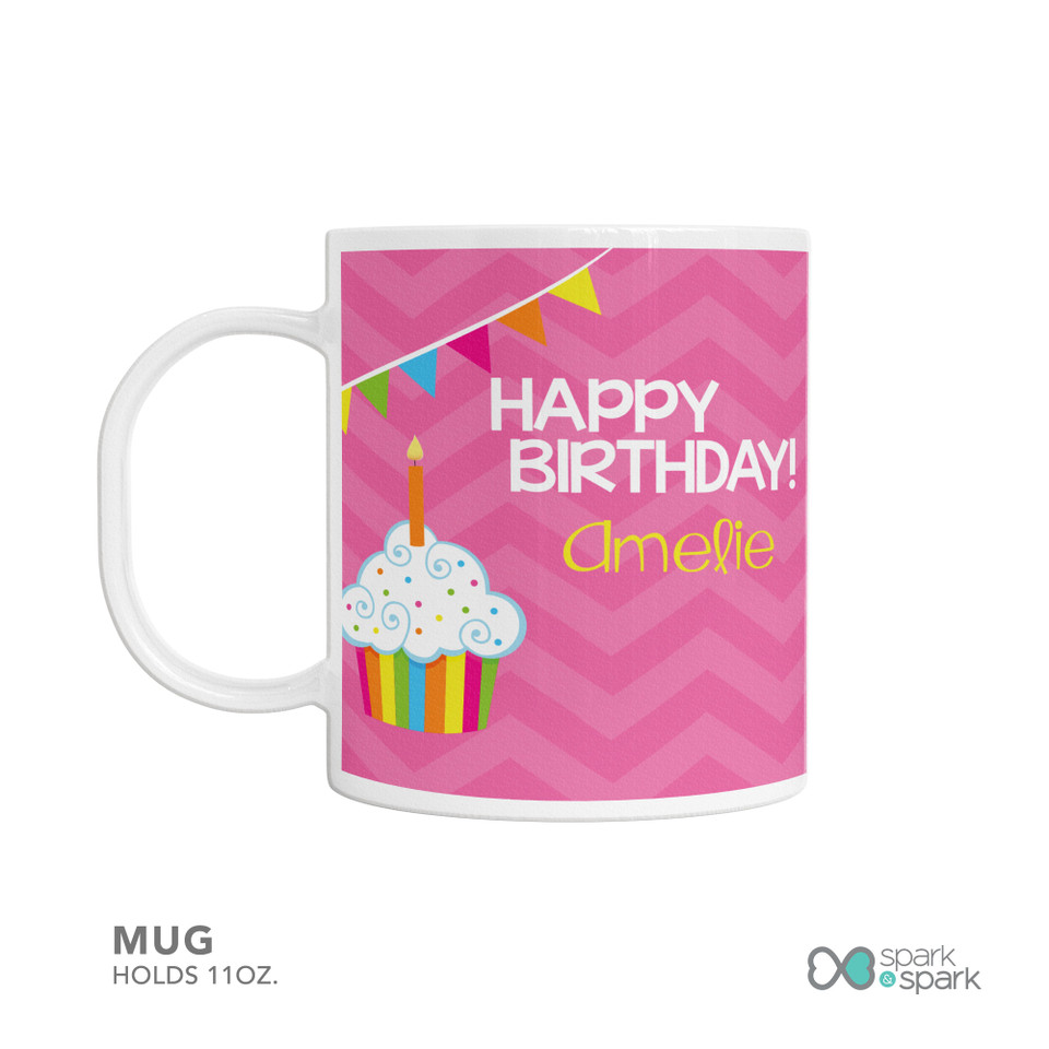 Happy Bday Girl Kids Plates