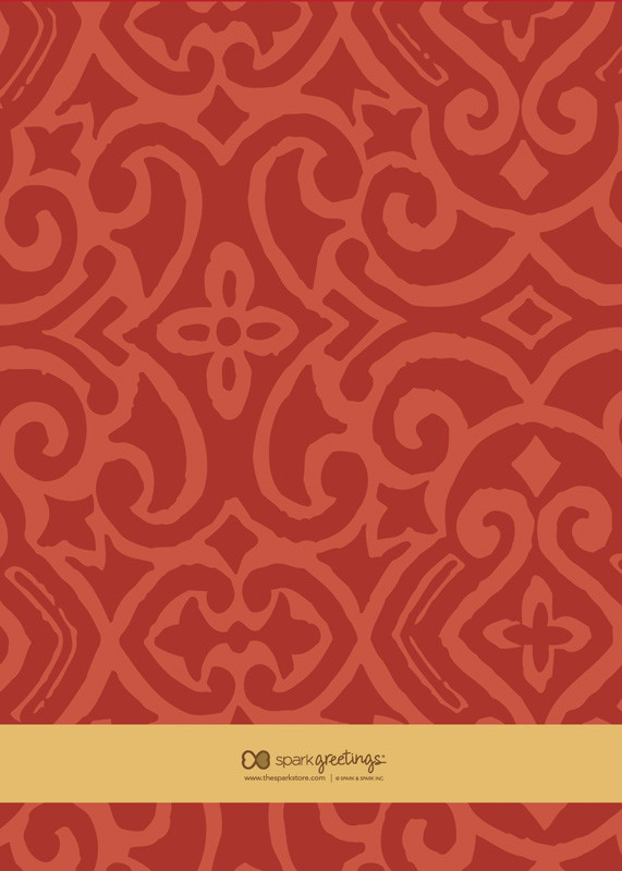 Stand Out Pomegranate Jewish New Year Card