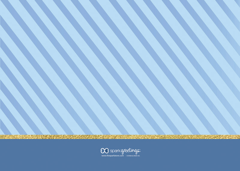 Shana Tova Gold Jewish New Year Card