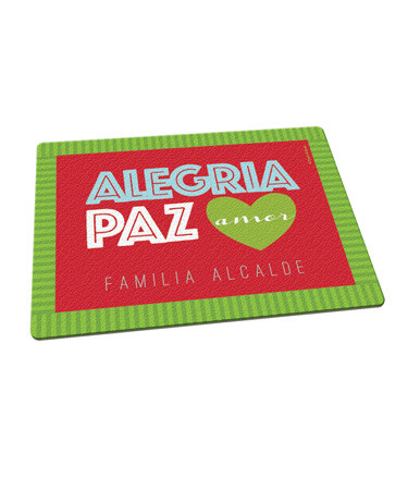Alegria, Paz y Amor Cutting Board