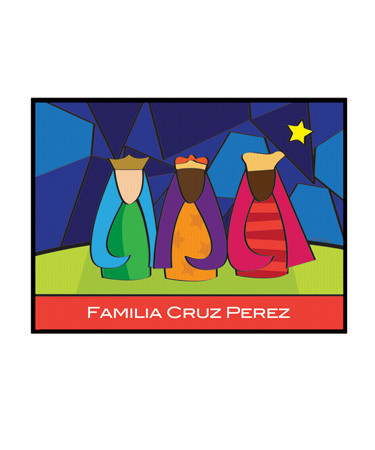 Modern Three Kings Doormat