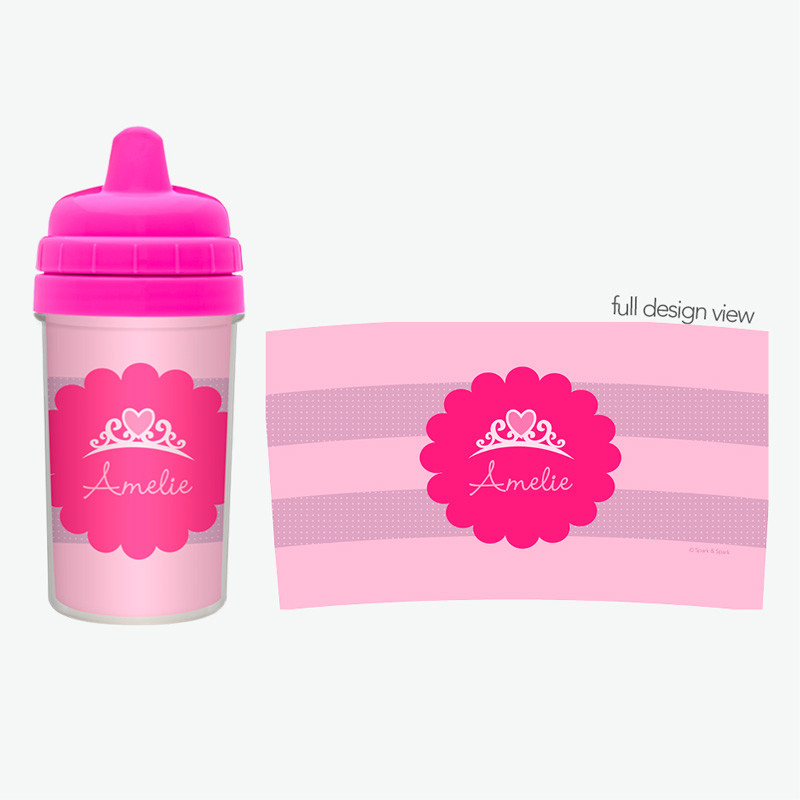 I am a Pretty Princess Kids Sippy Cups