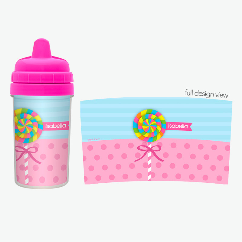 Yummy Lollipop Custom Non Spill Cup
