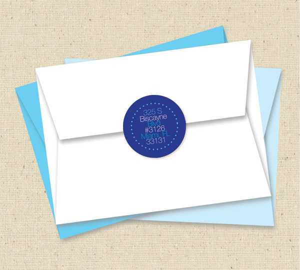 Filled With Stars Address Label