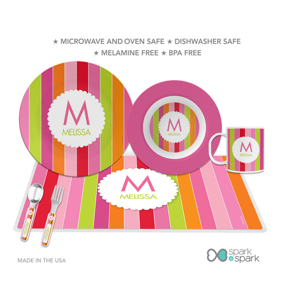 Bold & Fun Stripes Kids Bowl