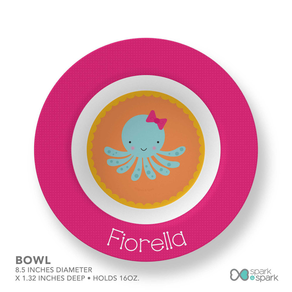 Cute Octopus Kids Bowl