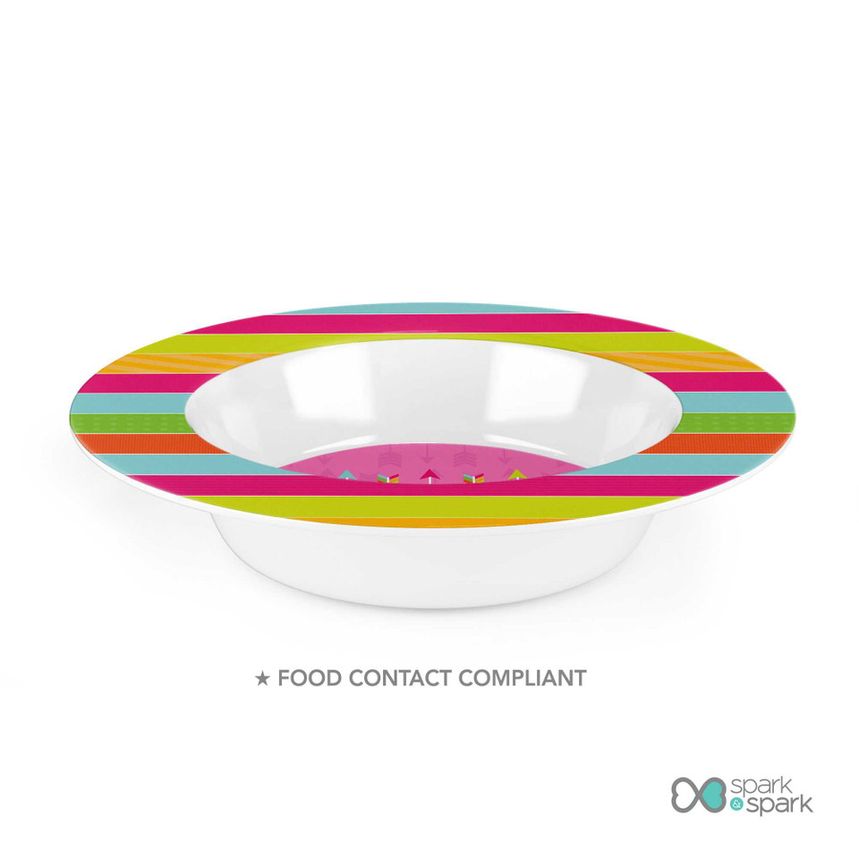 Colorful Arrows Kids Bowl