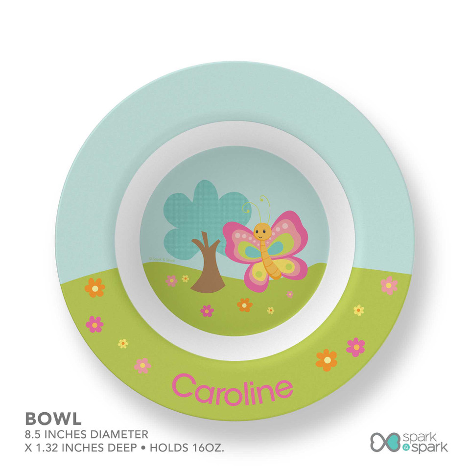 Cute and Sweet Butterfly Kids Bowl
