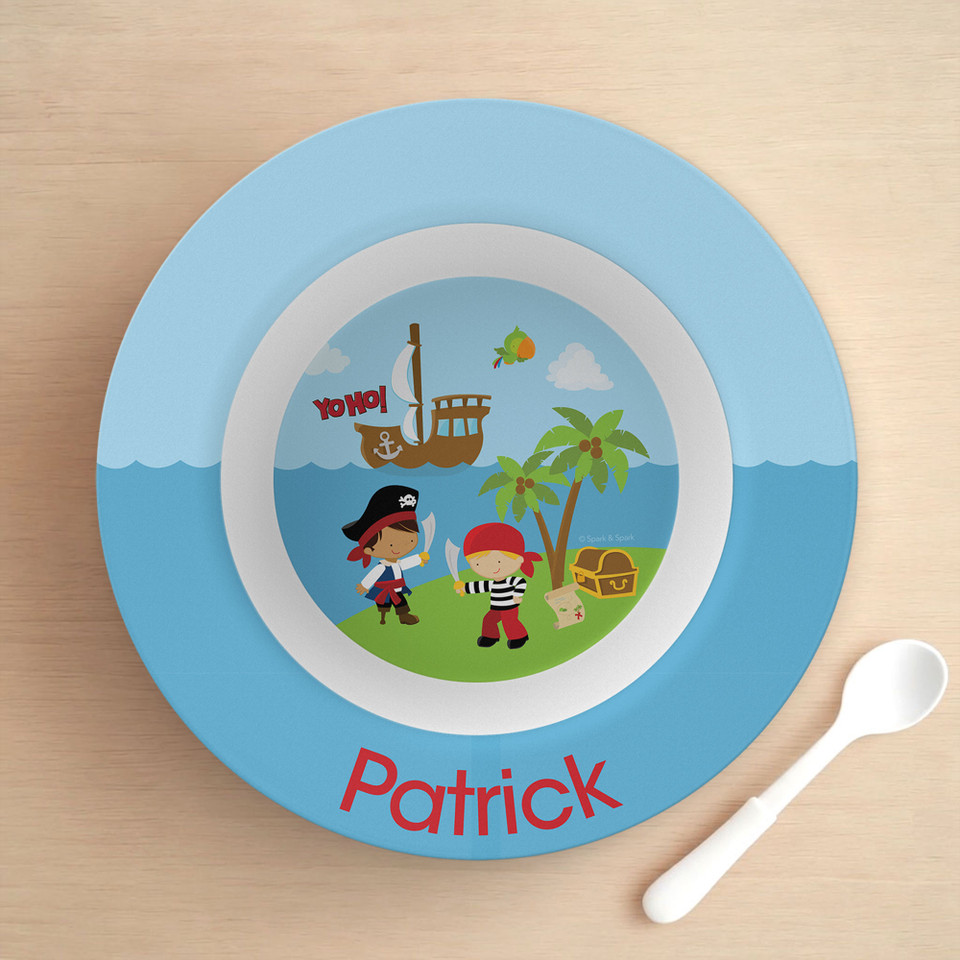 Yo Ho Pirate Boy Kids Bowl