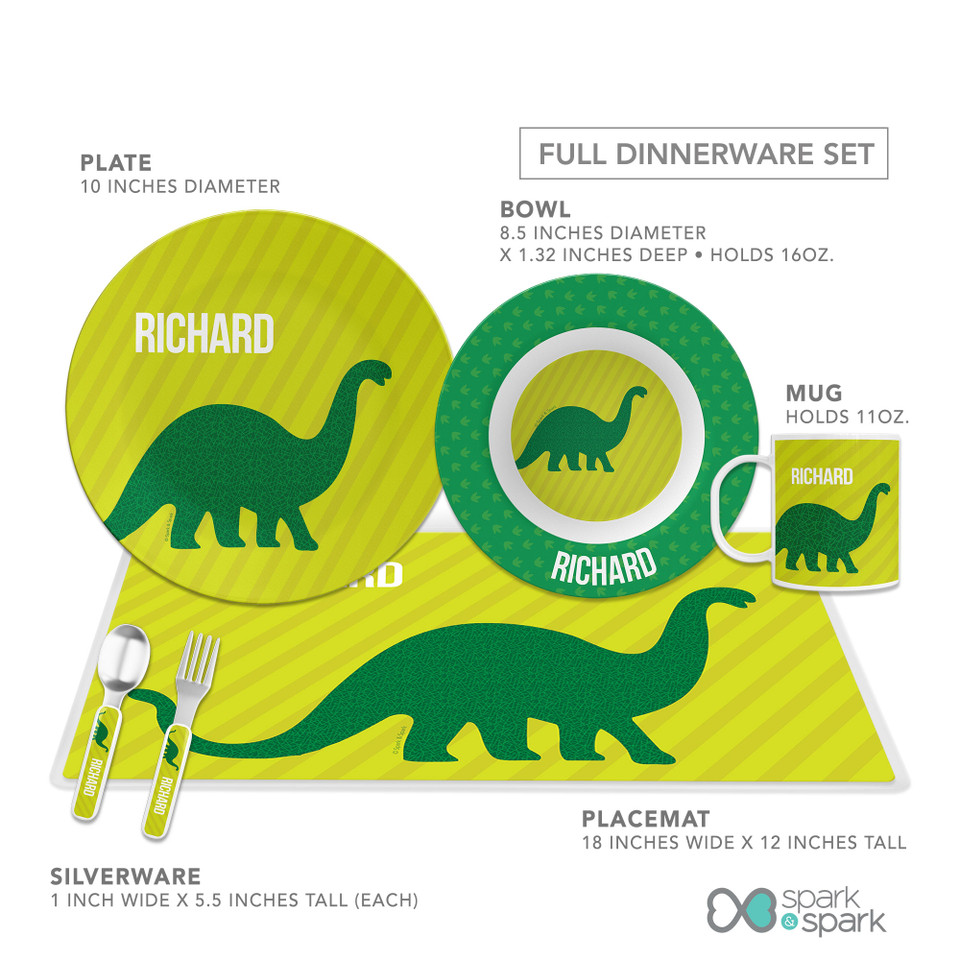 Dino and Me Green Kids Bowl