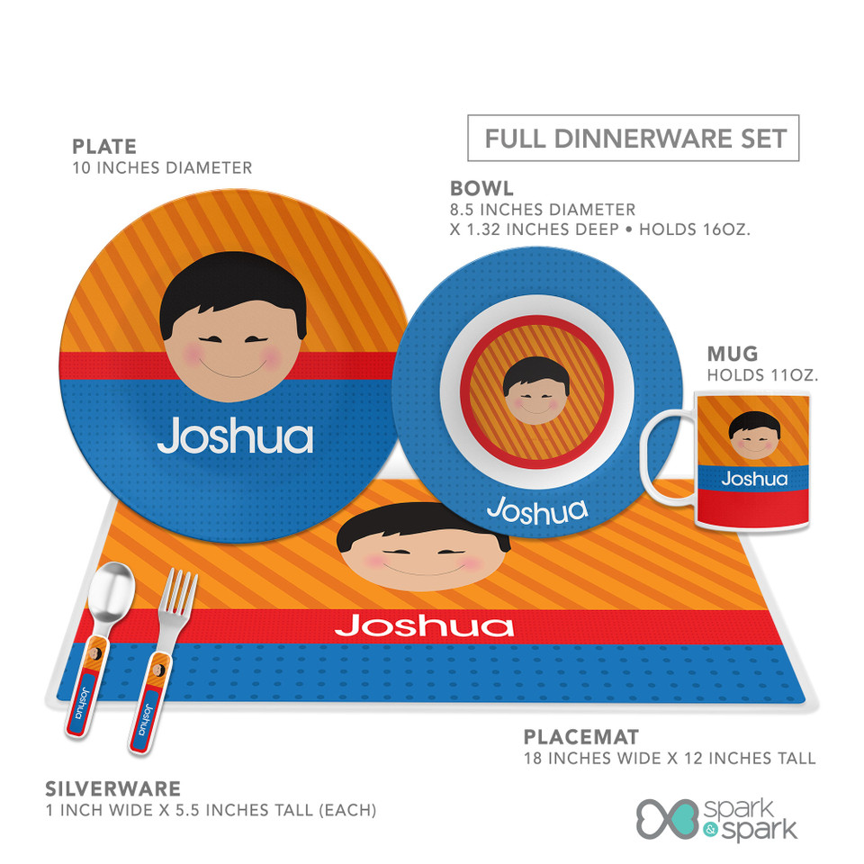 Just Like Me Boy Orange Kids Bowl