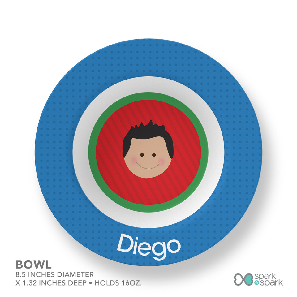 Just Like Me Boy Red Kids Bowl