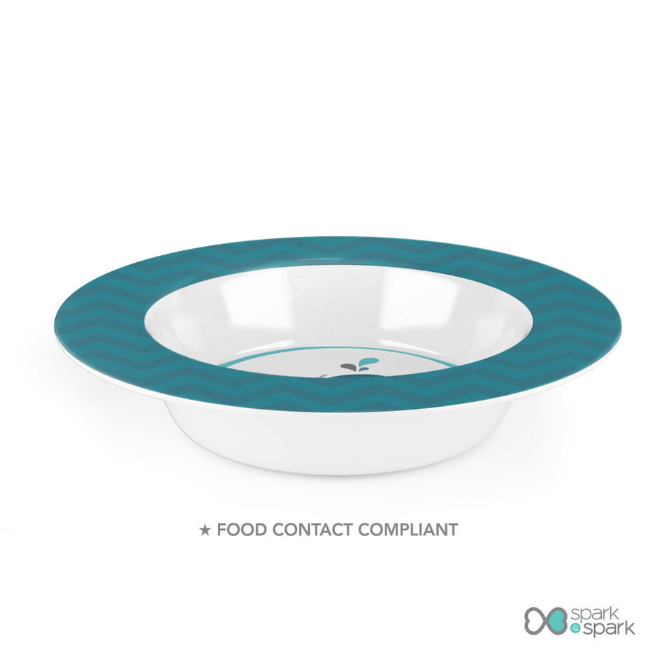 Sweet Little Blue Whale Kids Bowl
