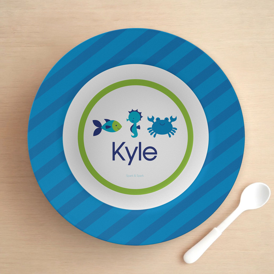 Cute Undersea Creatures Kids Bowl