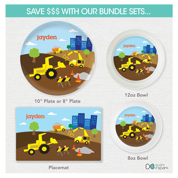 Construction Site Kids Placemat